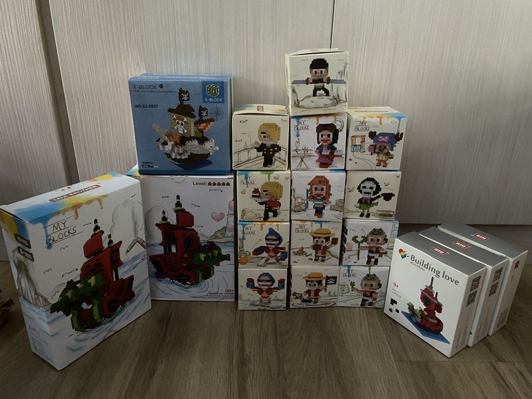 CLEARANCE 20 Boxes Micro Blocks Building Sets, Hobbies & Toys, Toys ...