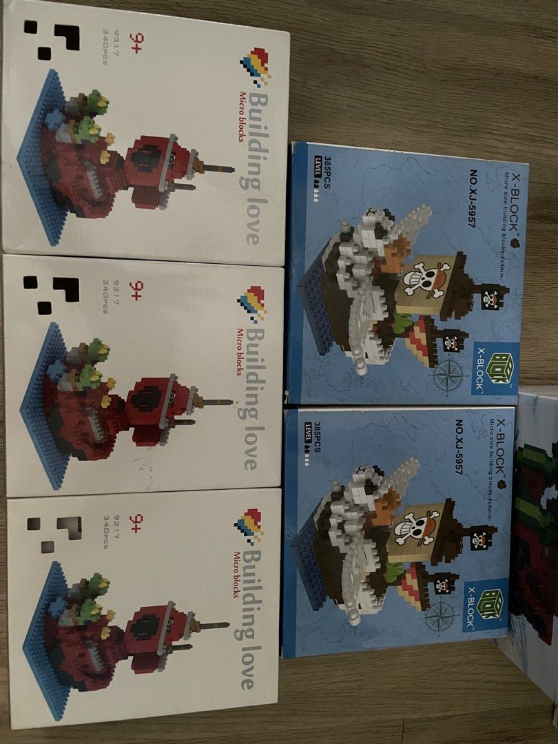 CLEARANCE 20 Boxes Micro Blocks Building Sets, Hobbies & Toys, Toys ...