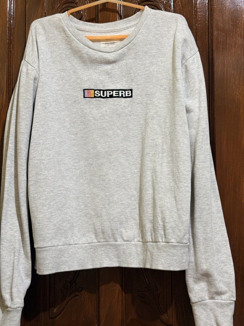 Cotton On Superb Sweatshirt - Size S/M (Category: Coats, Jackets and Outerwear) located in Ibaan. Submitted by victoridee (Listing ID 1429050585, Image 1). Description: Still in good condition.