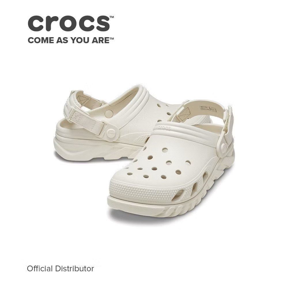 Crocs Duet Max II Clog - Bone (Category: Slippers & Slides) located in Manila. Submitted by ellemishka (Listing ID 1428994059, Image 1). Description: brand new never been used ! RFS: hindi kasya sakin sadly 🥹 can do meet-ups (around españa/ust) or lalamove within the day (shouldered by the buyer) last price na po huhu bought it for 2,796.