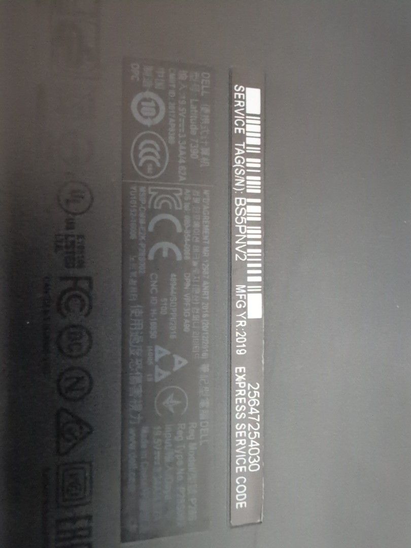 Dell Latitude 7390 - Intel Core i5 8th Gen412343210628229123