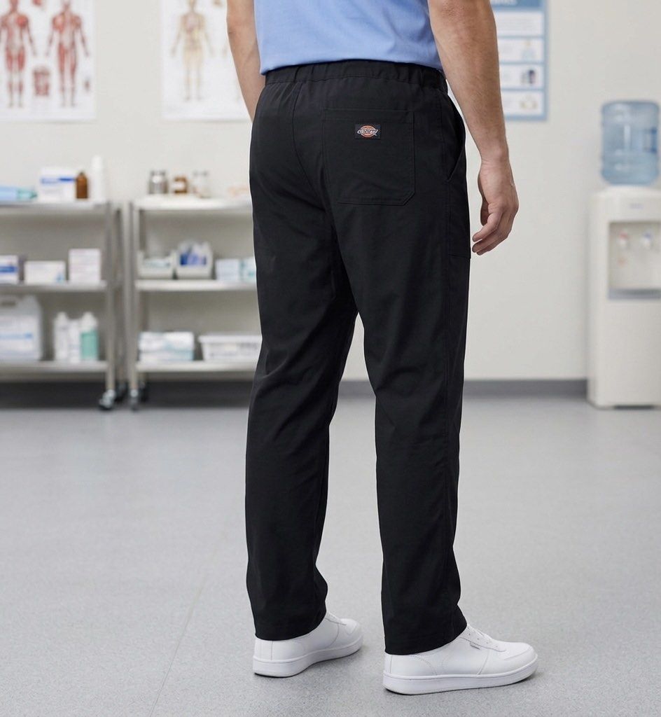 DICKIES NAVY BLUE SCRUB UNIFORM PANTS Size 30 to 32 Medium (Category: Trousers) located in Manila. Submitted by japan.collections (Listing ID 1429130770, Image 1). Description: DICKIES NAVY BLUE SCRUB UNIFORM PANTS Size 30 to 32 Medium Length 38.5 Leg Open 8 NO ISSUE IN GOOD CONDITION💯.