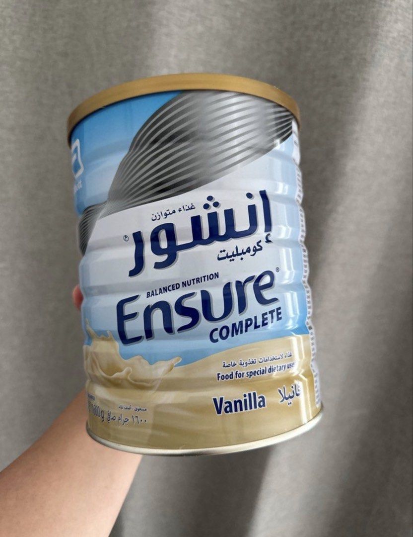 Ensure Complete Vanilla 1600g (EXP. 05/2027) (Category: Health Food, Drinks & Tonics) located in Valenzuela. Submitted by littlemissdeals (Listing ID 1429147834, Image 1). Description: Ensure Complete Powdered Milk 1600g PHP 2,200 Courier: Lalamove, LBC Message us for inquiries location: Valenzuela Disclaimer: littlemissdeals is not affliated nor associated with any of the brands featured. All copyrights reserved to the original brand holders. Al