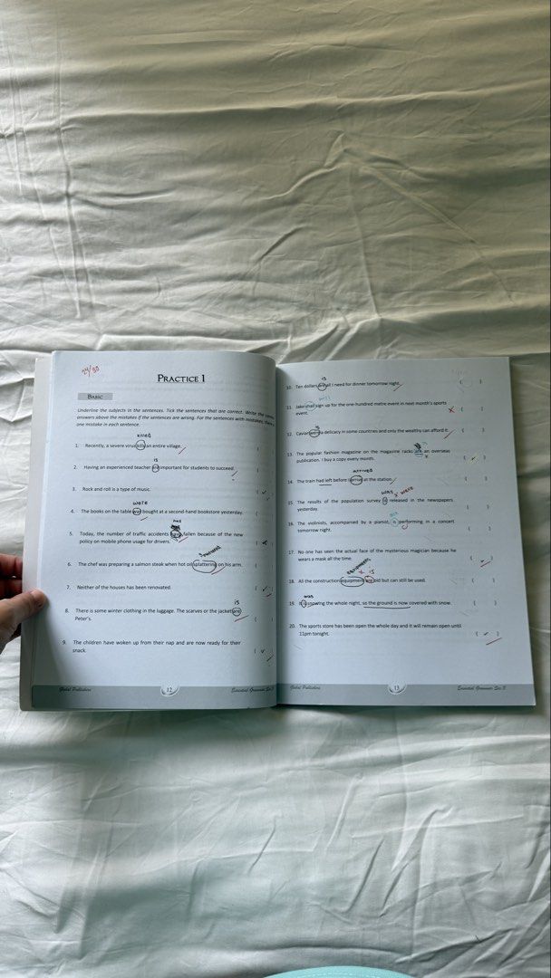 Essential Grammar 3 Textbook, Hobbies & Toys, Books & Magazines ...