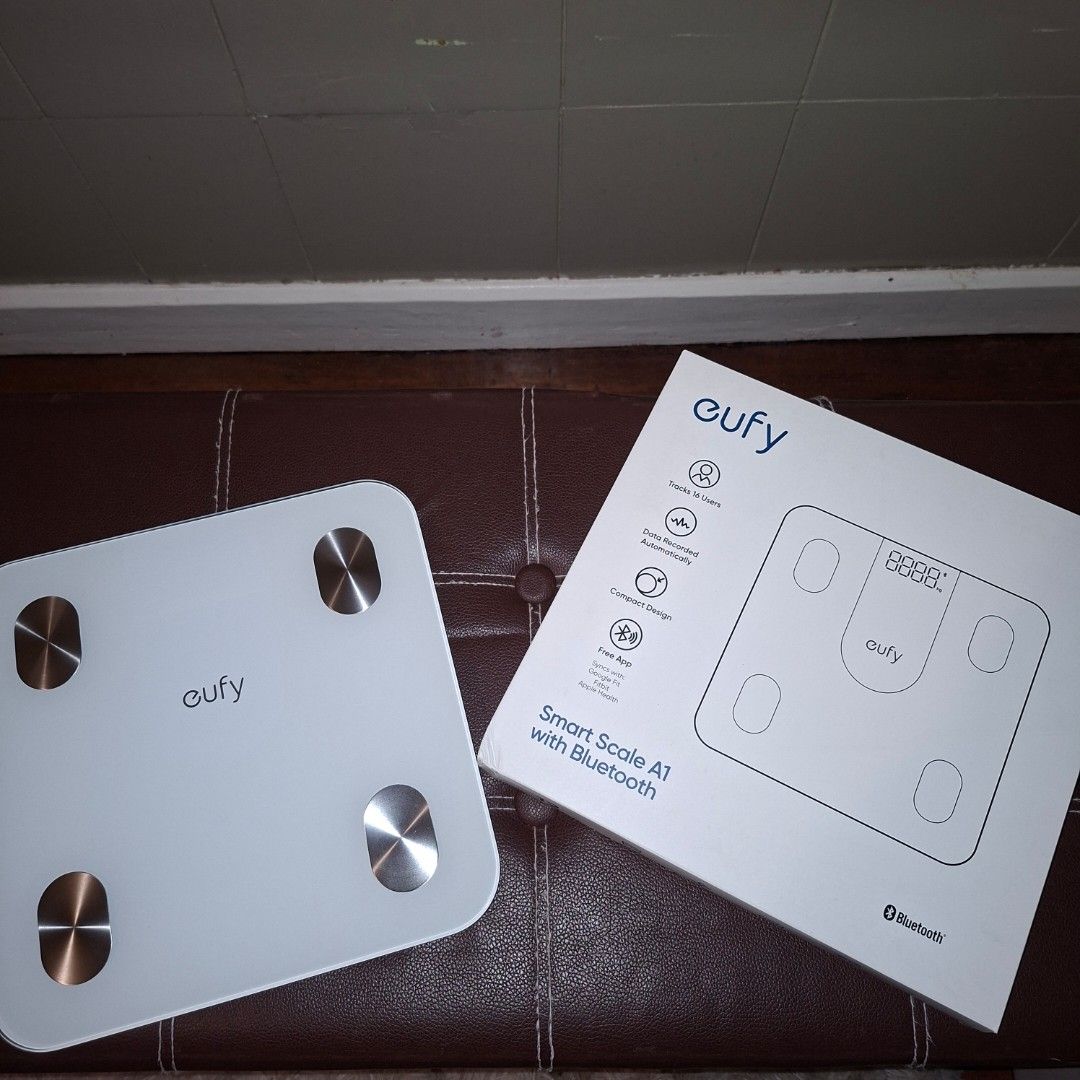 Eufy Smart Scale A1 with Bluetooth (Category: Health Monitors & Weighing Scales) located in Manila. Submitted by mr.fast (Listing ID 1429008473, Image 3). Description: This is available as long as this is posted/visible listing. You may message me with the answer to the following questions once you are fully decided to purchase, should you need further thinking and canvassing you may just save the listing for future reference. 1. Will you be pers