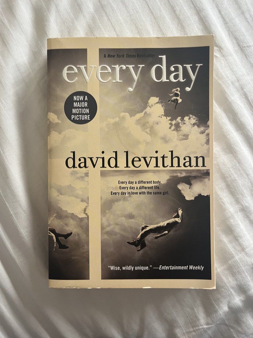 Every Day by David Levithan (Category: Storybooks) located in Muntinlupa City. Submitted by t.immyzee (Listing ID 1429067055, Image 1). Description: Defects: Slightly yellowing pages Payment Options: Gcash & BPI Online Transfer.