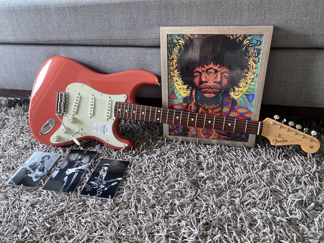 Fender 60’s Stratocaster Fiesta Red (Category: Musical Instruments) located in Makati City. Submitted by robma_ (Listing ID 1398450685, Image 3). Description: Made in Japan -Easy player & comfortable 9.5” radius -Fat glassy spank & chime all day - Whispers yet bites your head off at your command Brand New, all papers & bag included Did a marathon run scanning all the shops in Tokyo and this was just full of LIFE Very happy to keep, one of the bes