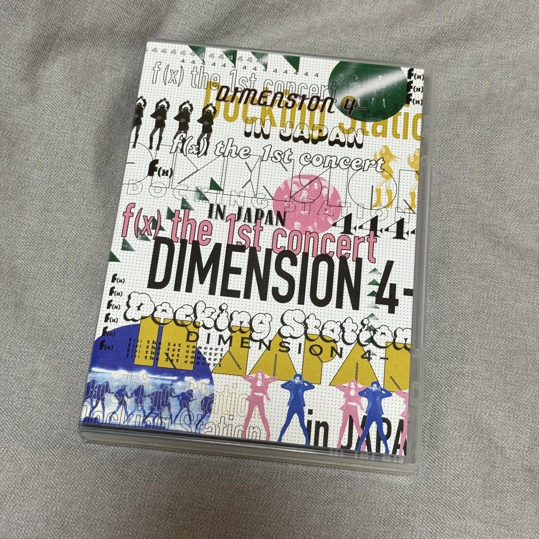 f(x) 演唱會DVD The 1st Concert Dimension 4 - Docking Station in