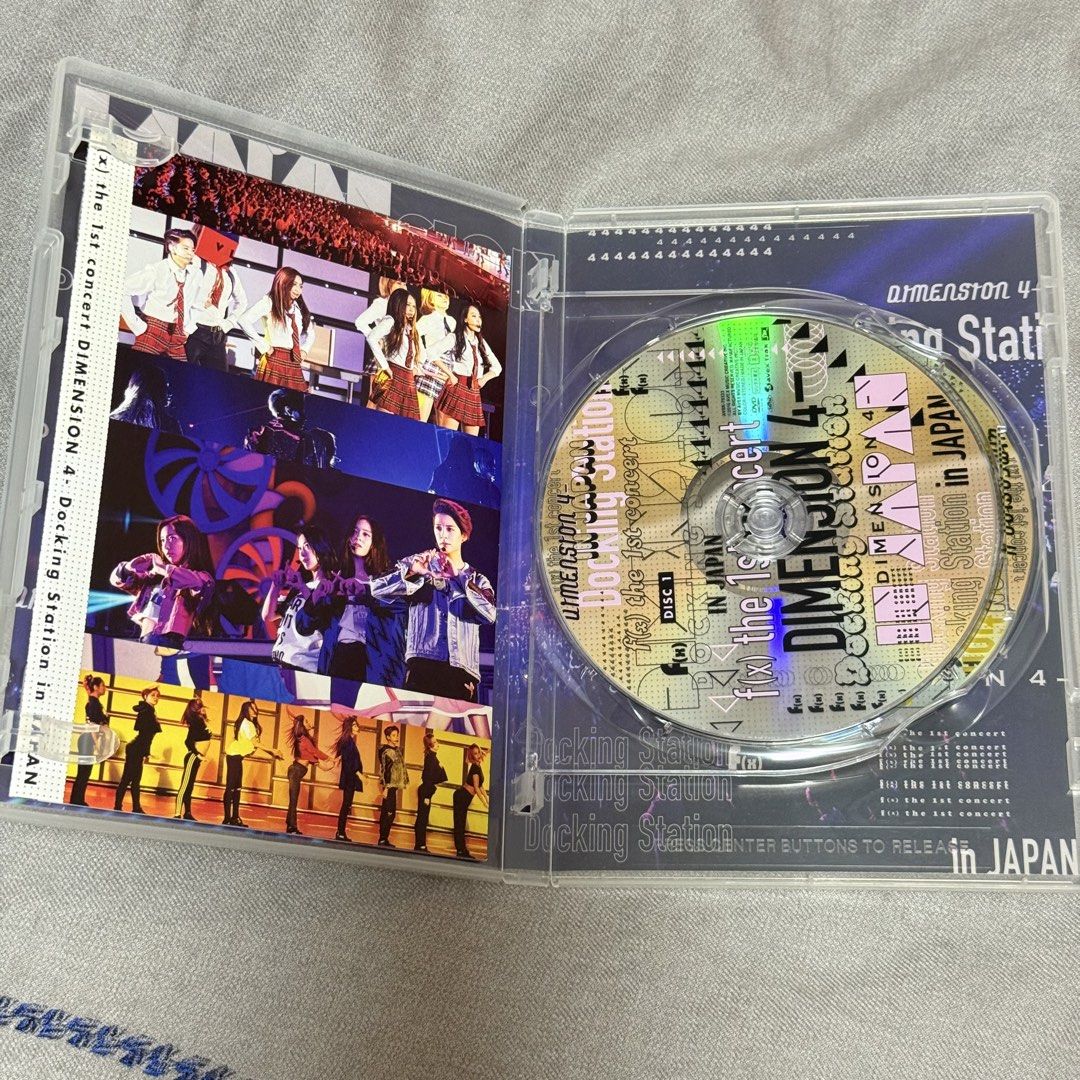 f(x) 演唱會DVD The 1st Concert Dimension 4 - Docking Station in