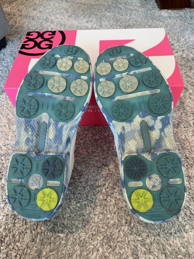 G/FORE Gallivanter 2.0 Golf Shoes (Category: Golf) located in Pasig City. Submitted by robertblair (Listing ID 1429126099, Image 3). Description: For sale: GFORE Gallivan2R Camo Golf Shoes US Size 11 / EU 44 Php 9,000 Excellent condition .