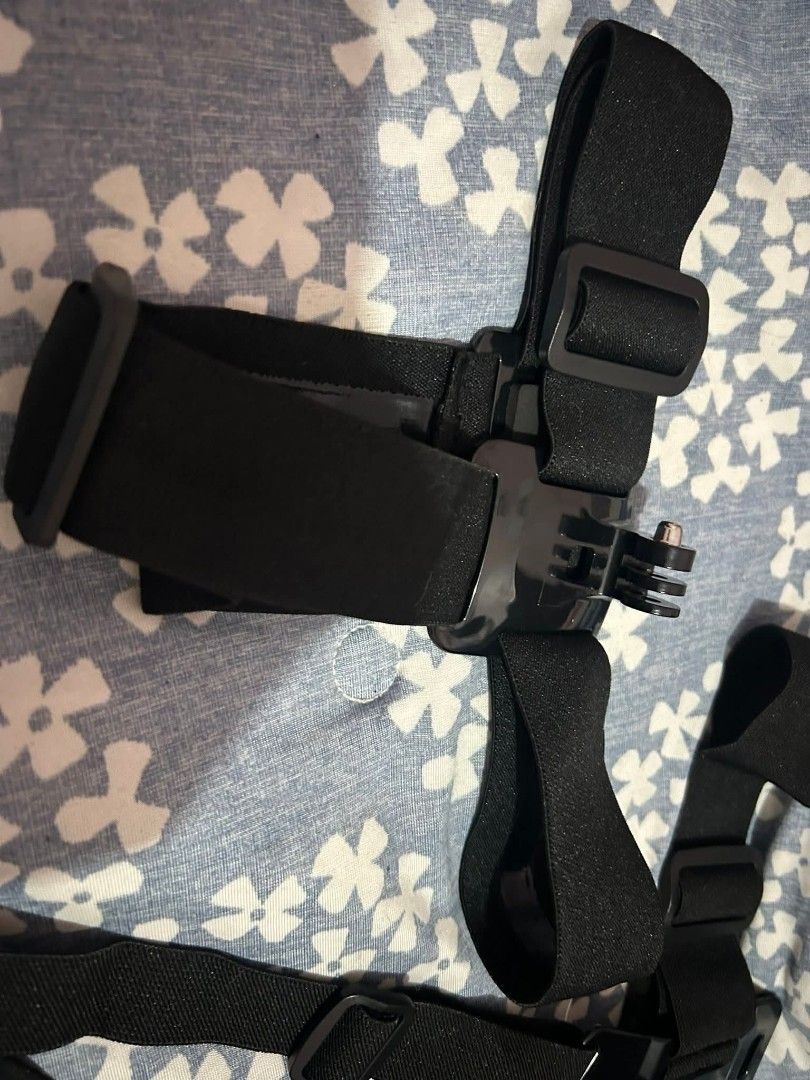 GoPro Accessories (Category: Camera Bags & Carriers) located in Angono. Submitted by pinkjade26 (Listing ID 1429135244, Image 2). Description: GoPro Accessories Take All Includes: - body strap - head strap - suction cup mount - 2 small mounts - black drawstring bag - Used but in good condition - Original from USA - Ship via Lalamove or other couriers (c/o buyer) - Loc: Rizal.