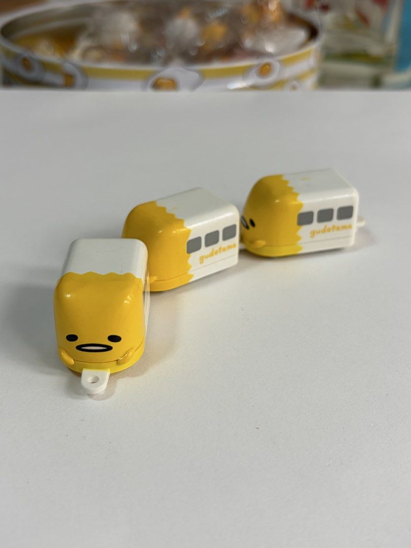 Gudetama Toy Train Set (Category: Vehicle & Diecast Models) located in San Juan City. Submitted by keysushii (Listing ID 1429112007, Image 2). Description: Smol lang sya.