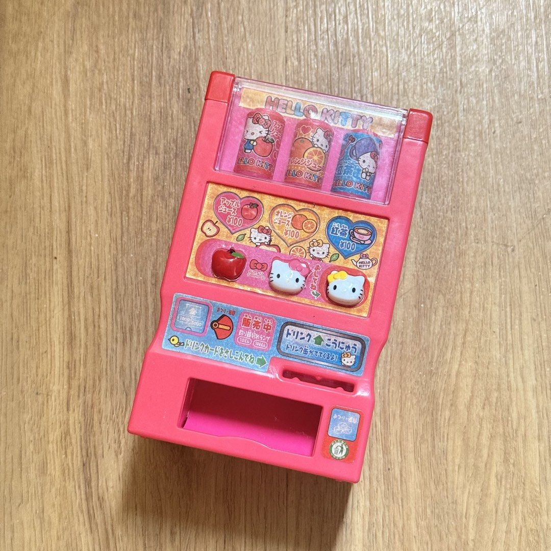 Hello Kitty Vending Machine Toy (anik anik trinkets hk) (Category: Character Goods) located in Taytay. Submitted by dth0shi (Listing ID 1429039458, Image 1). Description: hello kitty vending machine toy display as is display only .