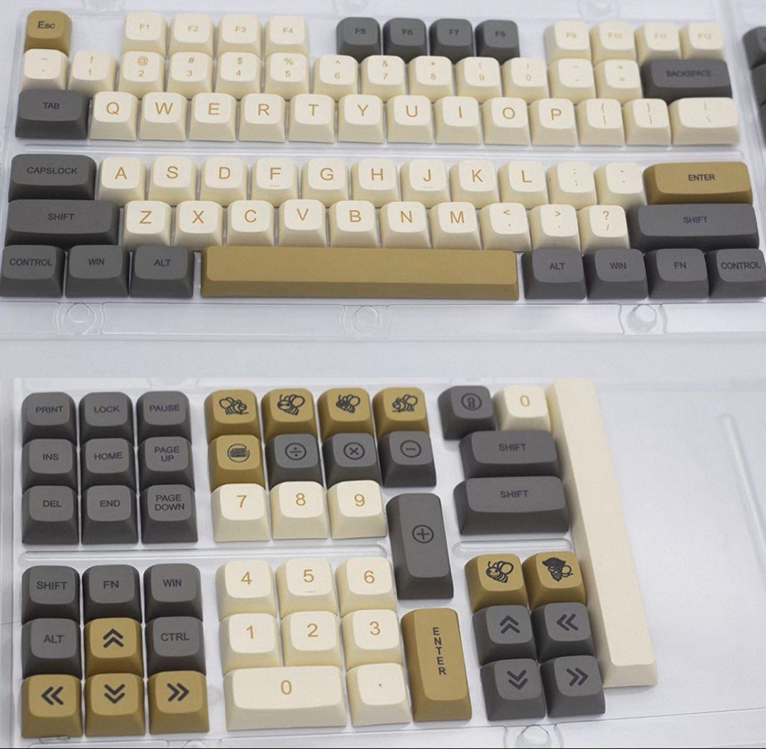 Honey Bee XDA Keycaps