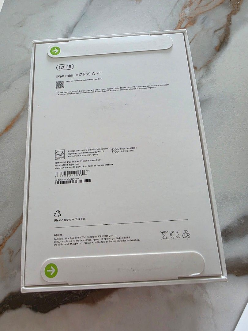iPad Mini (A17 Pro) 128GB Space Gray WiFi412340093190809602