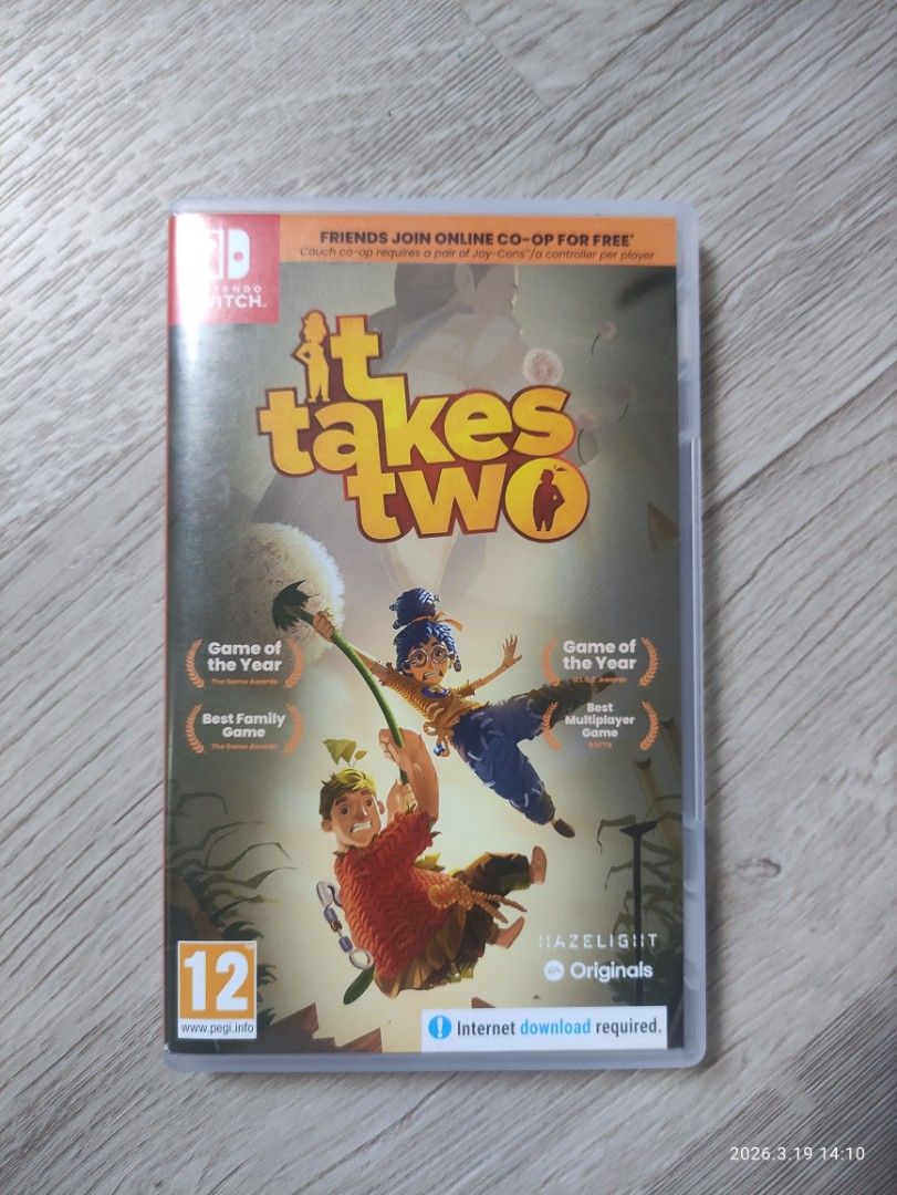 it takes two & Ctr (Category: Nintendo) located in Manila. Submitted by vain_glory (Listing ID 1429117025, Image 2). Description: it takes two 1500 ctr 1300 loc: sjdm.