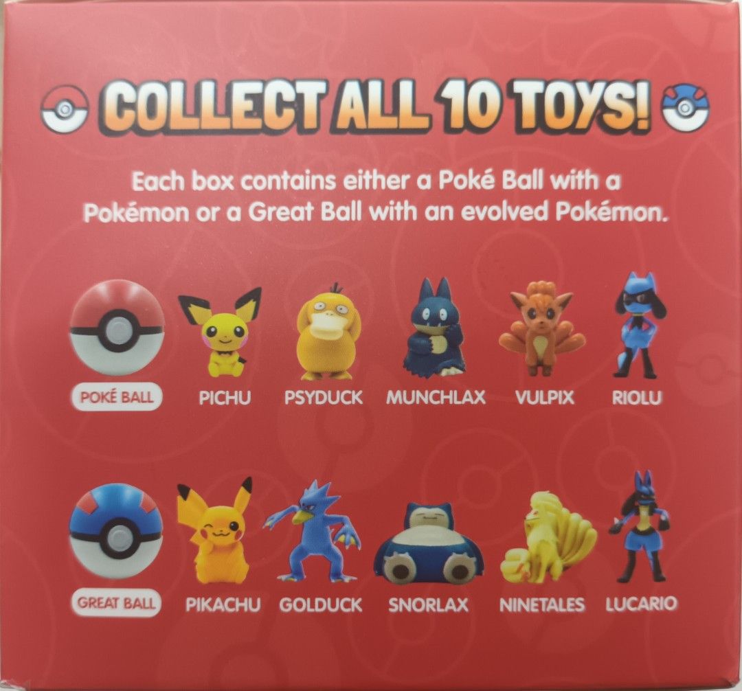Jollibee Pokemon Evolution Suprise - golduck (opened box, sealed plastic, sealed figure) php 90 (Category: Designer & Blind Box Toys) located in Manila. Submitted by anthonyfa (Listing ID 1429096721, Image 1). Description: Jollibee Pokemon Evolution Suprise - golduck (opened box, sealed plastic, sealed figure) php 90 can be traded to Pikachu Location: maybunga, jennys pasig city. pwede meetup around pasig MOP:Gcash (payment first basis) MOD:J&T e