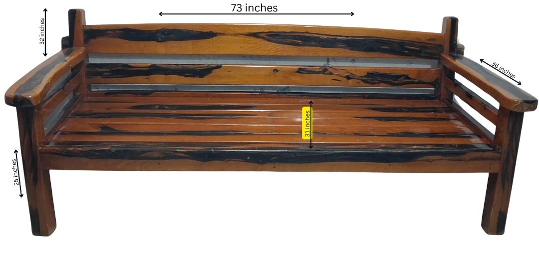 Kamagong Wooden Bench (Category: Chairs) located in Quezon City. Submitted by jac20 (Listing ID 1429132932, Image 1). Description: Kamagong Wooden Bench Beautifully crafted from premium kamagong wood, this bench is built to last and designed to stand out. Known for its natural strength and rich dark grain, kamagong gives this piece a timeless, elegant look. • Sturdy and durable construction • Can be easily disassembled for transport or storage • 