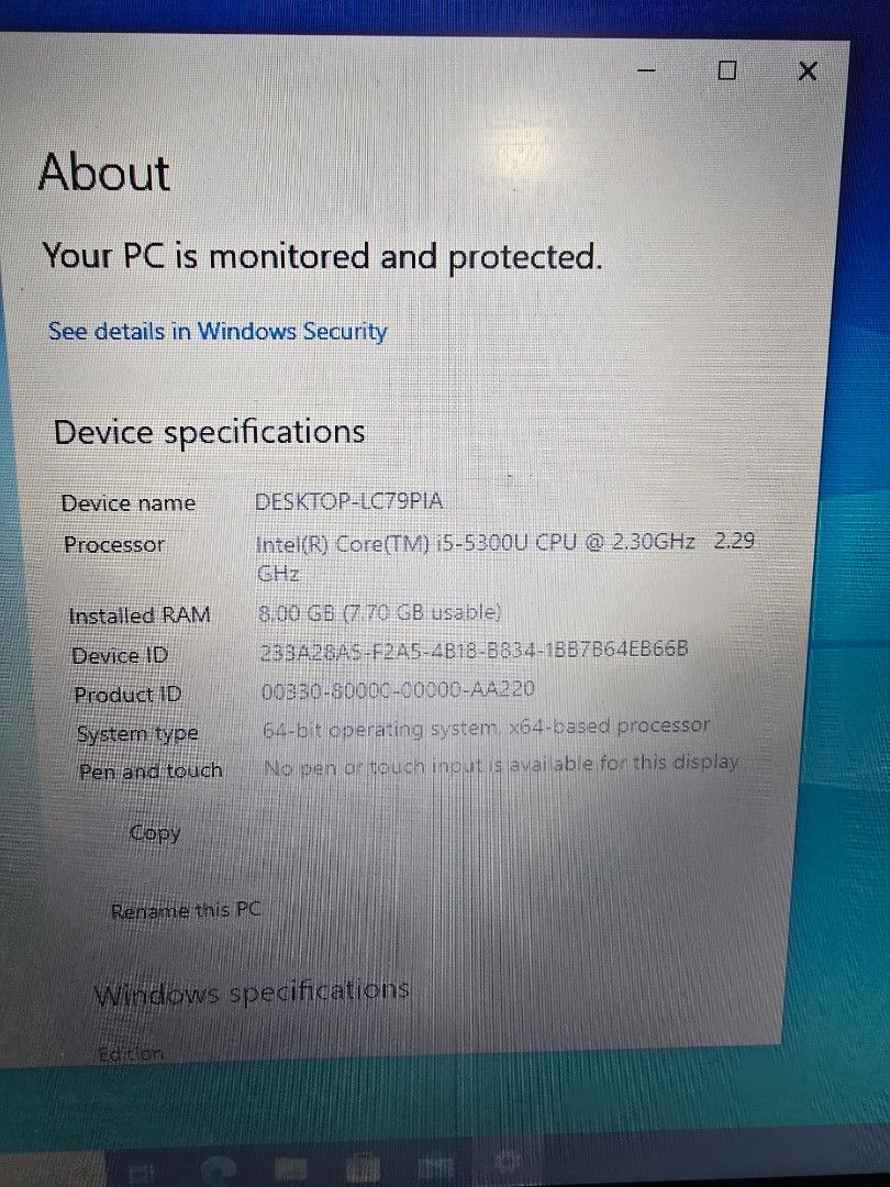 Lenovo ThinkPad X250 Laptop494902905480171522