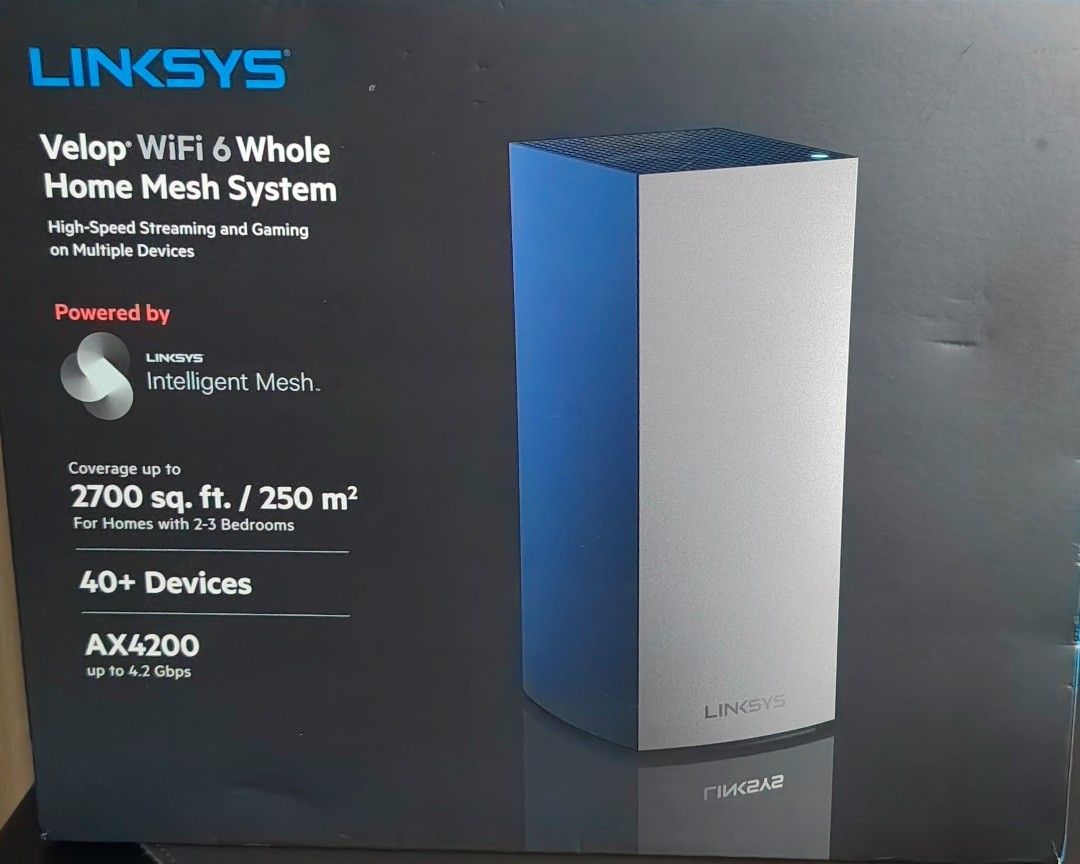 Linksys Velop WiFi Mesh System AX4200