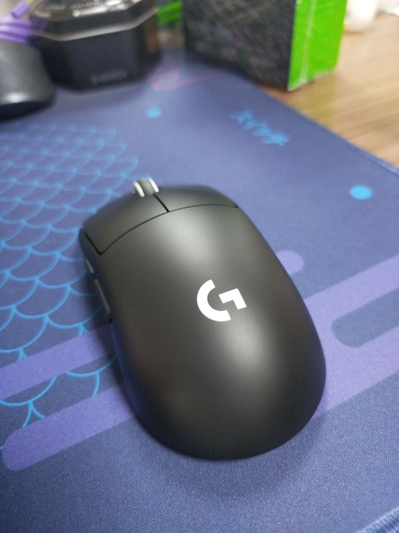 Logitech PRO X SUPERLIGHT v2 SE /60g/44k DPI /Lightforce (Category: Mouse & Mousepads) located in Quezon City. Submitted by calibre027 (Listing ID 1429116760, Image 2). Description: Logitech PRO X SUPERLIGHT v2 SE /60g/44k DPI /Lightforce ✔ good as brand new, got it as warranty replacement - opened only for testing ✔ all working, no issue - you can test upon pickup ✔ lightforce hybrid optical switches ✔ SRP is around 6500 pesos 👉 Package: comple