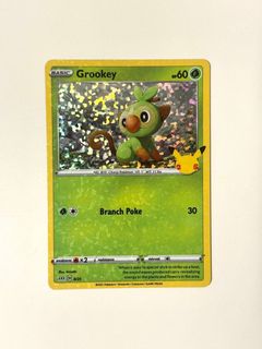 grookey mcdonalds pokemon card 2021 Pokmon McDonald's Collection Grookey 8/25 CGC 9 Mint