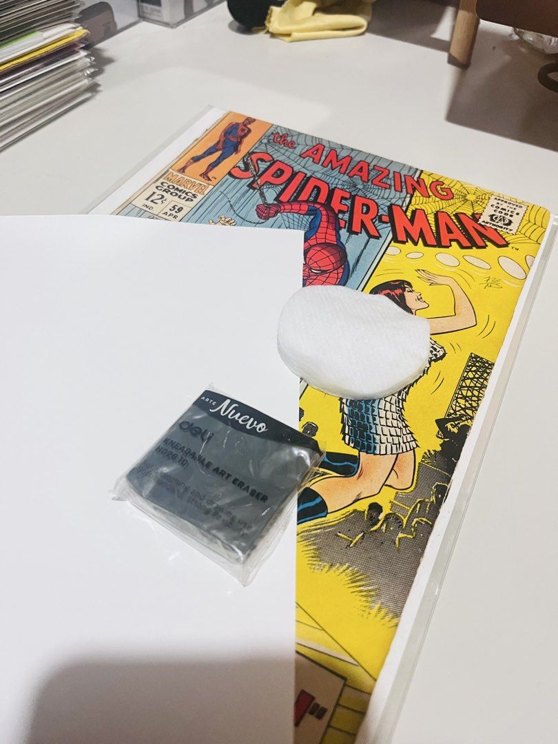 Microchamber Paper for Modern and Silver Age Books (Category: Storybooks) located in Caloocan City. Submitted by Supreeeeemo (Listing ID 1429072026, Image 1). Description: Protect your grails with Microchamber paper! Microchamber technology is designed to safeguard your comics from the silent threats of time - neutralizing acids, slowing paper decay, and keeping colors vibrant. 50 php each, available for Modern and Silver Age books! DM us!.