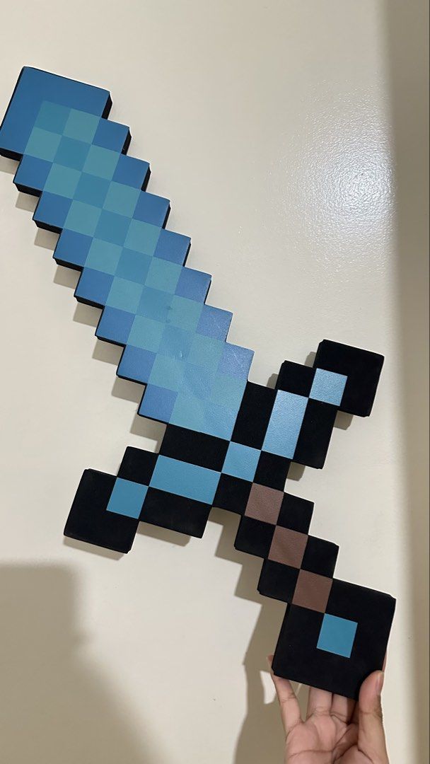 Minecraft Diamond Sword (Category: In-Game Products) located in Las Pinas. Submitted by calizoosh (Listing ID 1429101962, Image 2). Description: Minecraft Foam Sword: - No flaws RFS: Decluttering .