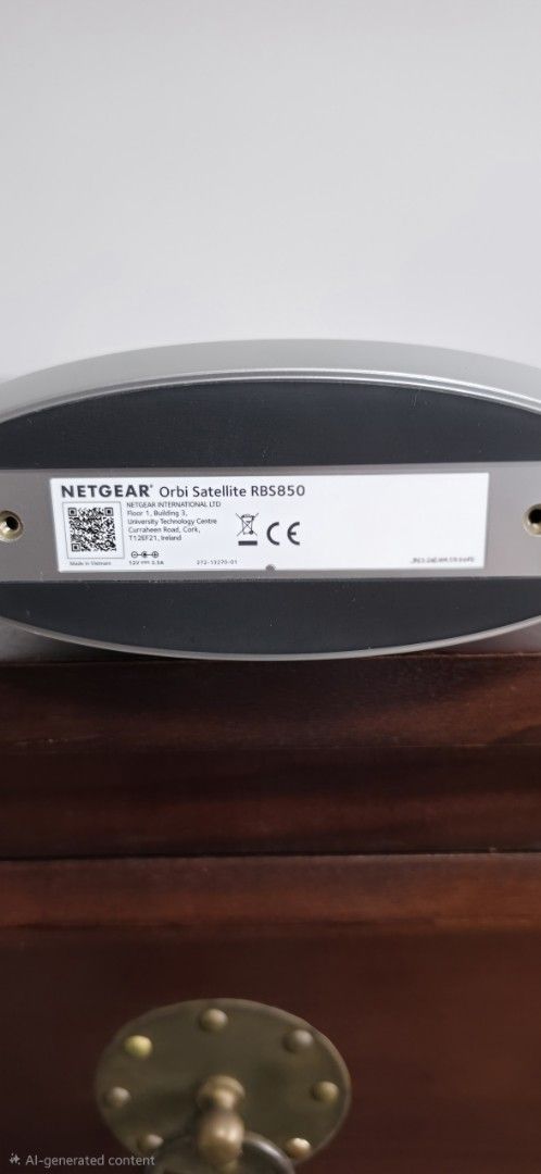 Netgear Orbi RBK853 AX6000 WiFi 6 Mesh System (3-Pack: 1 Router + 2 ...