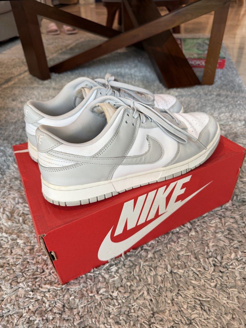 Nike Dunk Low Retro White/Grey Fog (Category: Sneakers) located in Pasig City. Submitted by robertblair (Listing ID 1429127946, Image 2). Description: For sale: Nike Dunk Low Retro White/Grey Fog US Size 11 Php 7,000 Excellent condition .