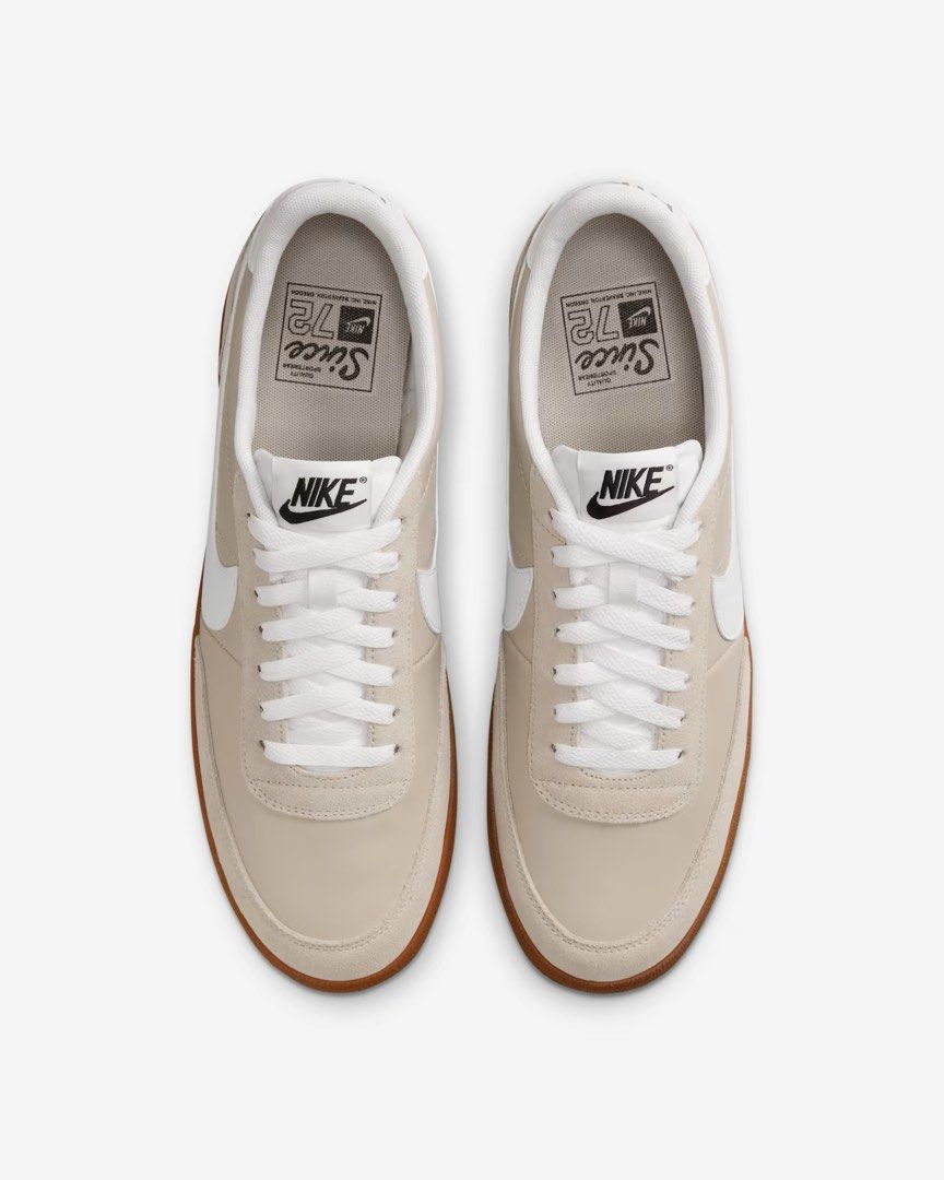 Nike Killshot 2 Leather (Category: Sneakers) located in Imus. Submitted by crisologoivan (Listing ID 1429081574, Image 3). Description: Nike Killshot 2 Leather - Color: Cream II/Black/Gum Medium Brown/White - Size 11US Mens - Condition: 8.5/10 - With minor flaw (see photos) - Needs cleaning - Used less than 8x .