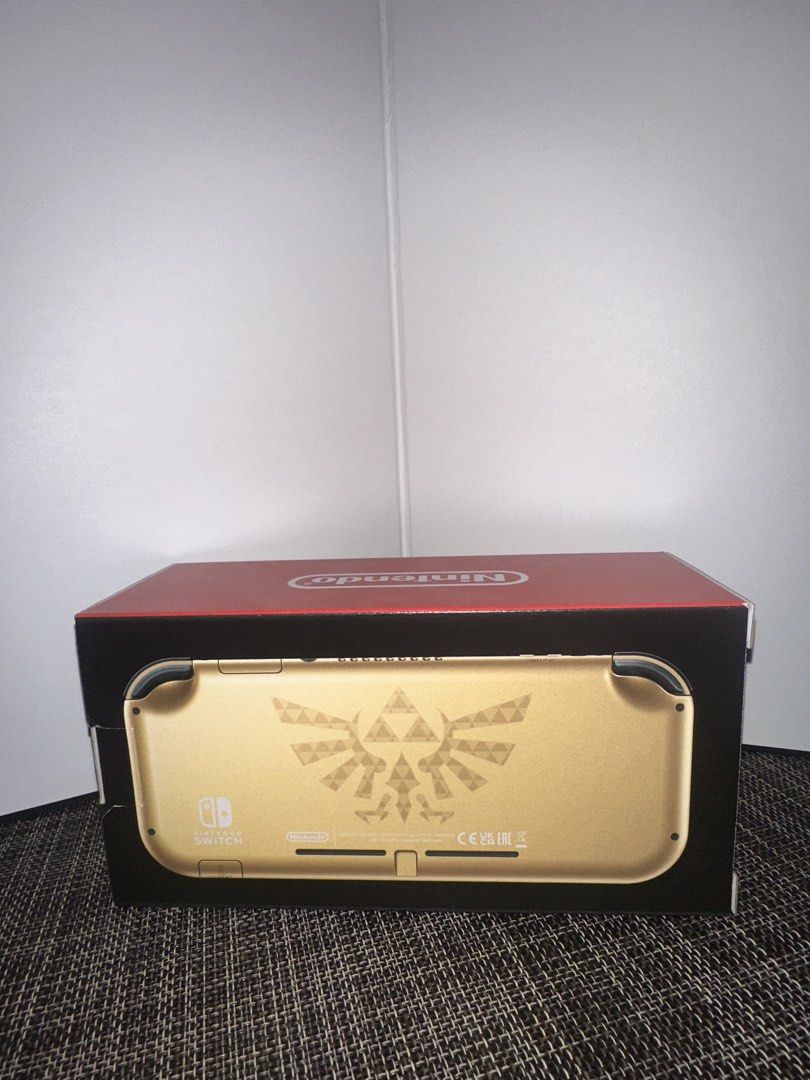 Nintendo Switch Lite - Hyrule Edition (Category: Nintendo) located in Mandaluyong City. Submitted by alluveon (Listing ID 1429097081, Image 2). Description: Nintendo Switch Lite - Hyrule Edition Brand New Never been used because it was meant to be a collectible .