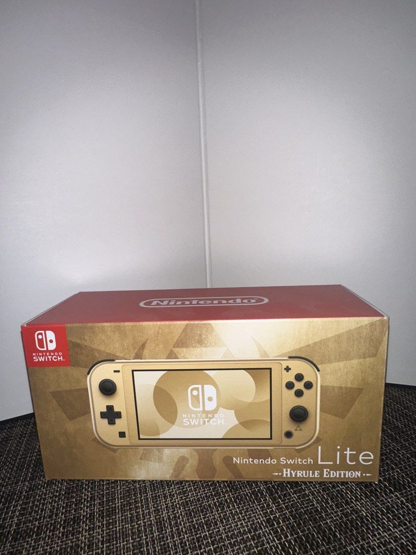 Nintendo Switch Lite - Hyrule Edition (Category: Nintendo) located in Mandaluyong City. Submitted by alluveon (Listing ID 1429097081, Image 1). Description: Nintendo Switch Lite - Hyrule Edition Brand New Never been used because it was meant to be a collectible .