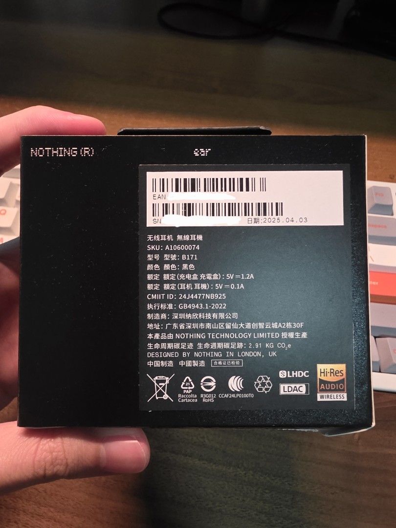 Nothing Ear (3) - Black418596570866667522