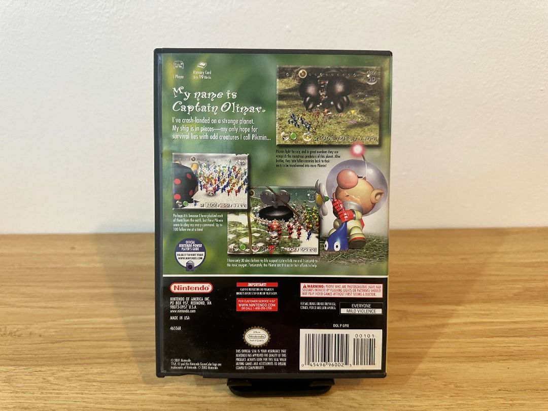 Pikmin [Player's Choice] for Nintendo Gamecube (GCN) CIB (Category: Nintendo) located in Bacoor. Submitted by mrjohnallen (Listing ID 1429057898, Image 2). Description: Selling Pikmin [Player's Choice] for Nintendo Gamecube (GCN) CIB Region - NTSC-U (NTSC) Case is in good condition. Instruction manual and other documentation included inside the case. Can provide video proof of working game upon request (for serious buyers). Region compatibility i