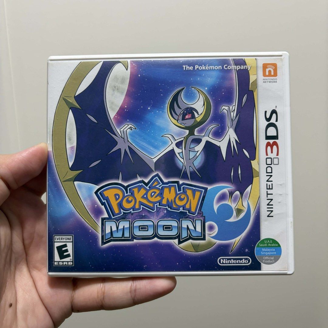 Pokemon Moon 3ds game (Category: Nintendo) located in Manila. Submitted by sweettotes_ph (Listing ID 1429119308, Image 1). Description: No issues Fully working Good condition I have other games feel free to check my listings :) For pickup or delivery Bdo Gcash Maya Gotyme Cod payment.