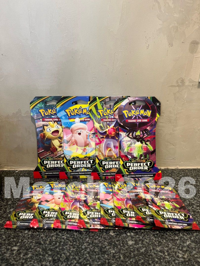 Pokemon Perfect Order Booster Packs (Category: Card Packs) located in Las Pinas. Submitted by garms (Listing ID 1429063535, Image 1). Description: Pokemon Perfect Order Booster Packs and Sleeved Packs 1.6k - set of 4 booster packs 1.8k - set of 4 sleeved Try your luck and pull the gold Mega Zygarde Ex! Meetups: SM Southmall, Alabang Town Center, or BF Homes Parañaque Shipping c/o buyer, lalamove or lbc RFS: Pulled Chase DM for more info or pics :