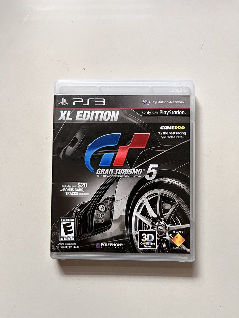 [RUSH] Gran Turismo 5 XL Edition - PS3 (CIB) (Category: PlayStation) located in Manila. Submitted by declutter_pogii (Listing ID 1429073952, Image 1). Description: Game: Gran Turismo 5 XL Edition Condition: CIB (Complete in Box). Includes the original case, XL Edition manual/voucher, and the game disc. The XL Edition includes extra bonus cars and tracks. Disc is very clean and works perfectly. Great for car lovers! 📍 Meetups: SM Fairview 📦 Ship
