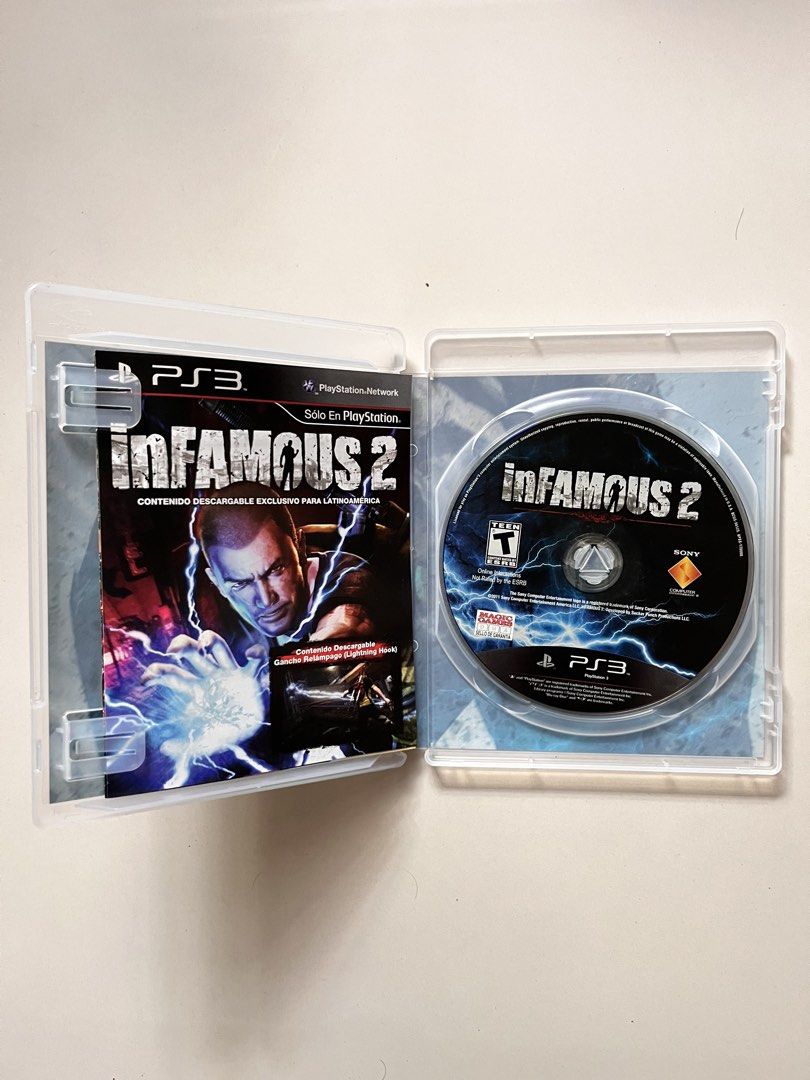 [RUSH] inFamous 2 - PS3 (Category: PlayStation) located in Manila. Submitted by declutter_pogii (Listing ID 1429081282, Image 3). Description: Game: inFamous 2 Condition: Case and Disc only. Disc is very clean and works 100%. One of the best open-world superhero games on the PS3. Amazing powers and two different endings depending on your choices! 📍 Meetups: SM Fairview 📦 Shipping: Lalamove / J&T (Buyer shoulders fee) 💰 Payment: GCash / BDO / C