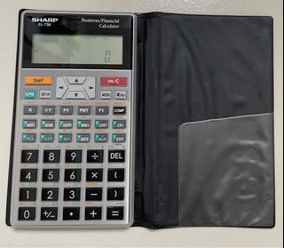 Sharp EL-738 Business/Financial Calculator458081051670620160