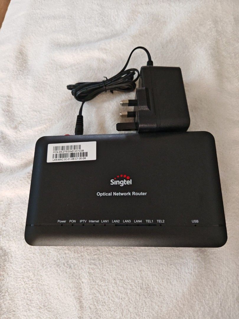 Singtel Optical Network Router494886210829045760