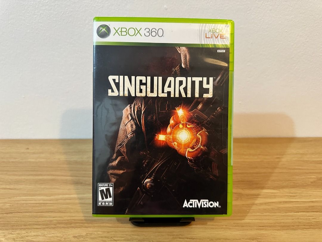Singularity for Xbox 360 (X360) New/Sealed (Category: Xbox) located in Bacoor. Submitted by mrjohnallen (Listing ID 1429063986, Image 1). Description: Selling Singularity for Xbox 360 (X360) New/Sealed Region - NTSC-U (NTSC) Brand new. Never opened. Instruction manual and other documentation included inside the case. Region compatibility is buyer's responsibility. Please check my other listings! Thank you!.
