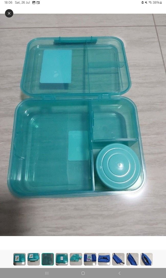 Sistema Lunch Box Set with Cooler Bag, Furniture & Home Living ...