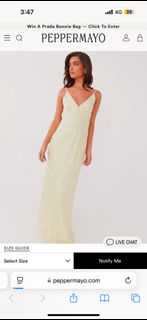 sawyer maxi dress Petal and Pup Women's Sawyer Midi Slip Dress