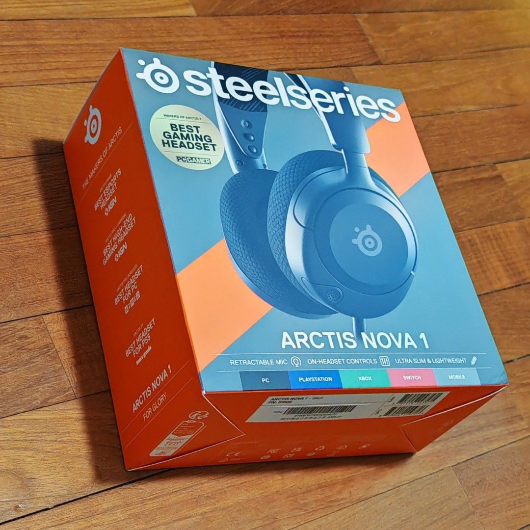 SteelSeries Arctis Nova 1 Gaming Headset - Black417868153839298561