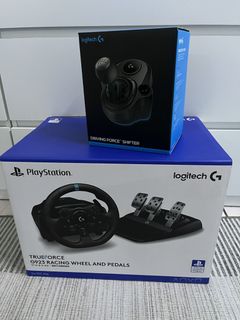 PS5 PS4 PC Steering Wheel Simulator Logitech, Video Gaming, Gaming ...