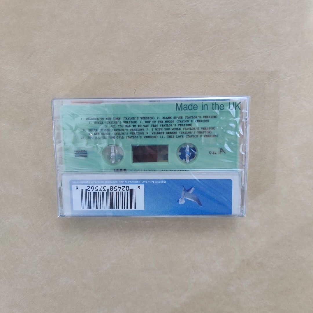 Taylor Swift 1989 (Taylor's Version) Cassette Tape (Category: CDs & DVDs) located in Manila. Submitted by chin.tan (Listing ID 1429068472, Image 2). Description: Hi, selling my Taylor Swift 1989 cassette tape (sealed). Send me a message if you have inquiries. Thank you! Location - Manila.