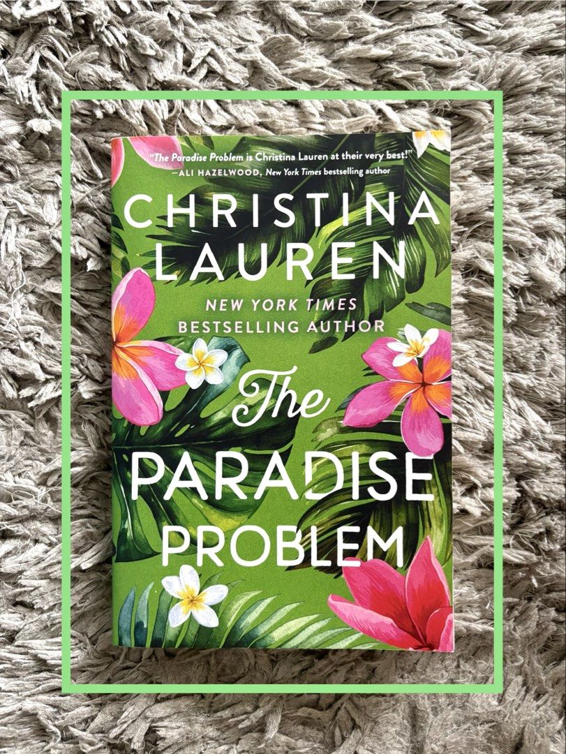 The Paradise Problem by Christina Lauren (Paperback) (Category: Storybooks) located in Las Pinas. Submitted by keepitninabookshelf (Listing ID 1429032003, Image 1). Description: - Genre: Romance - Appearance: No foxing | no tears or missing pages | no markings | no creases 🔹 More pictures and/or details of the book are available upon request; just send a DM 😊 🔹 All books are original but pre-loved so kindly manage your expectations 👌 🔹Books 