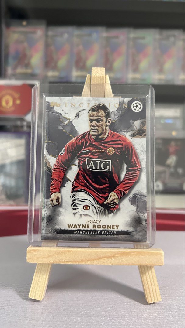 Topps Inception Legacy Wayne Rooney Manchester United Card, Hobbies ...