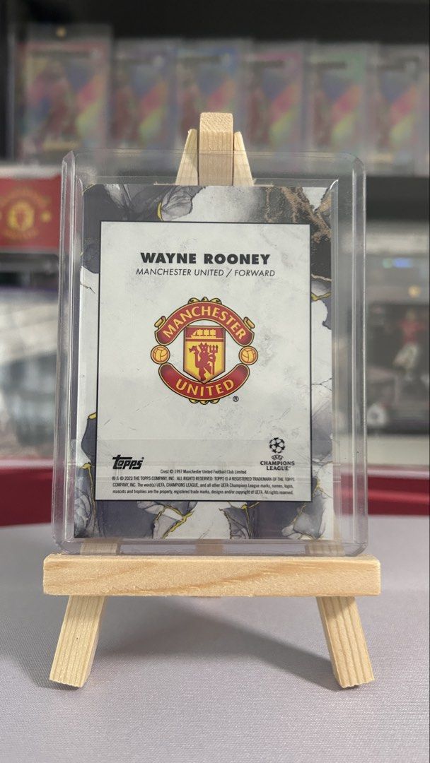 Topps Inception Legacy Wayne Rooney Manchester United Card, Hobbies ...